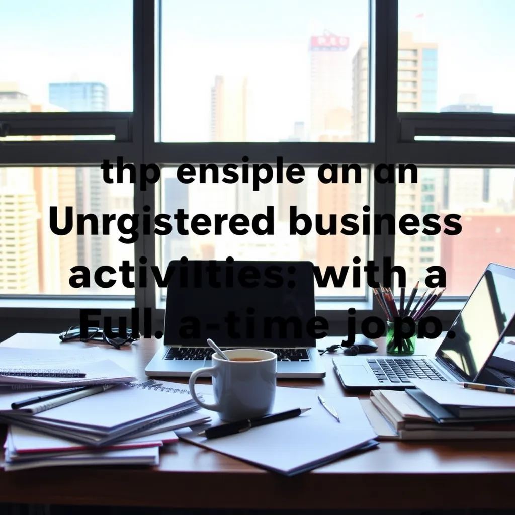 Działalność nierejestrowana a praca na etacie – jak to pogodzić?